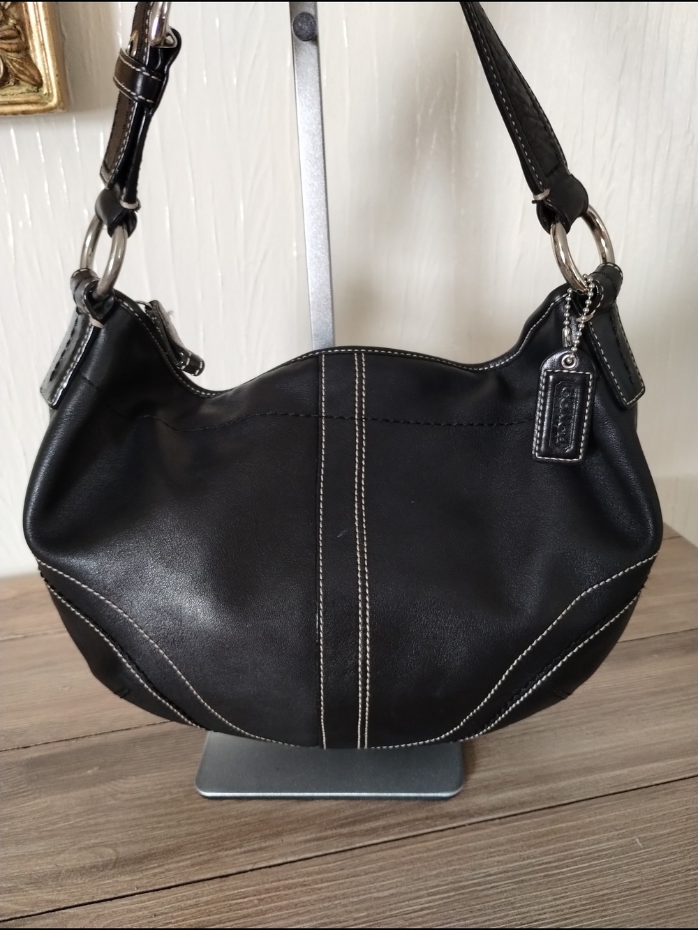 Vintage Coach Soho Hobo Shoulder Bag - Picture 3 of 16